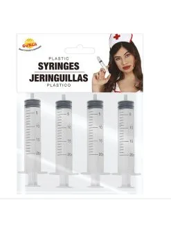 4 Krankenschwester-Spritzen