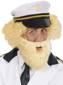 Alter Seemann Blonder Bart