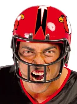 American Football Helm Rot Für Erwachsene