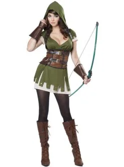 Bogenschützin Kostüm