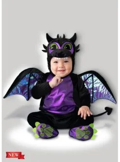 Drachen Kostüm Lila Für Babys