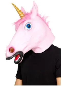 Einhorn Maske Rosa Für Erwachsene