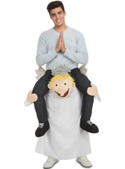 Huckepack Kostüm Engel Für Erwachsene