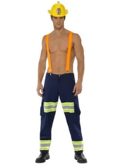 Feuriger Feuerwehrmann Kostüm Fever Für Herren