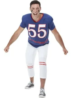 American Football Kostüm Für Herren Große Größe