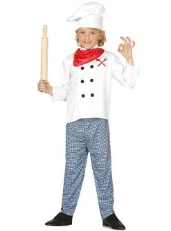 Französischer Koch Kostüm Für Jungen
