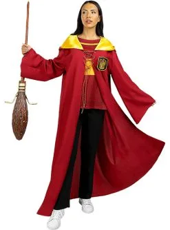 Gryffindor Quidditch Kostüm Für Erwachsene - Harry Potter