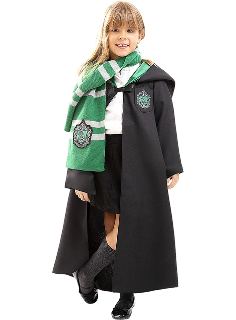 Harry Potter Slytherin Kostüm Für Kinder – Bild 2