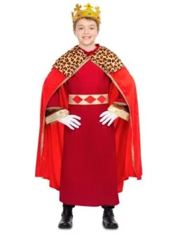 Heiliger König Kostüm Elegant Rot Für Jungen