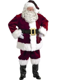 Hochwertiges Weihnachtsmann Kostüm