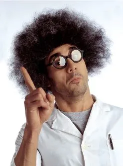 Wissenschaftler Perücke