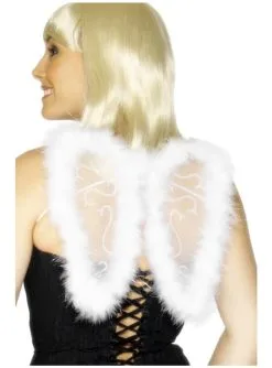 Mini Flügel Weis Glänzend