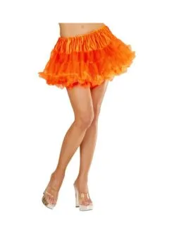 Neon Tutu Orange Für Damen