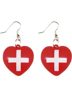 Ohrringe Krankenschwester Mit Herz Für Frauen