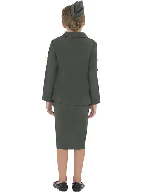 Soldatin Kostüm Für Mädchen – Bild 3