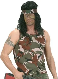 Trägerhemd Tarnfarbe